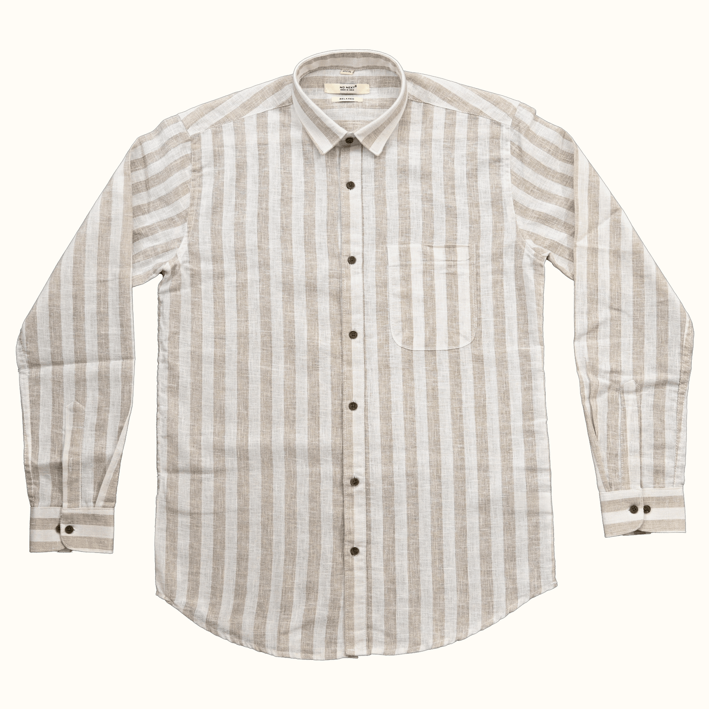 LINEN STRIPES SHIRT