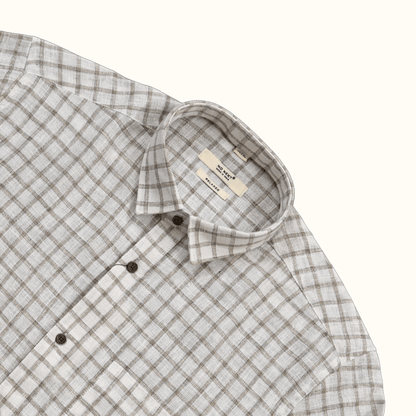 LINEN CHECKS SHIRT