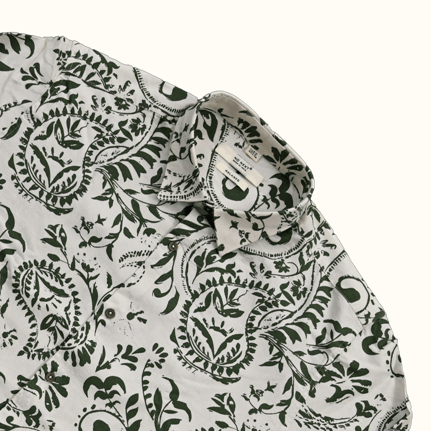 LINEN PRINT SHIRT