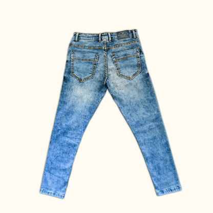 DENIM WITH DRAW STRINGS