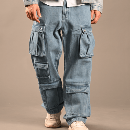 ANTI-FIT DENIM CARGO