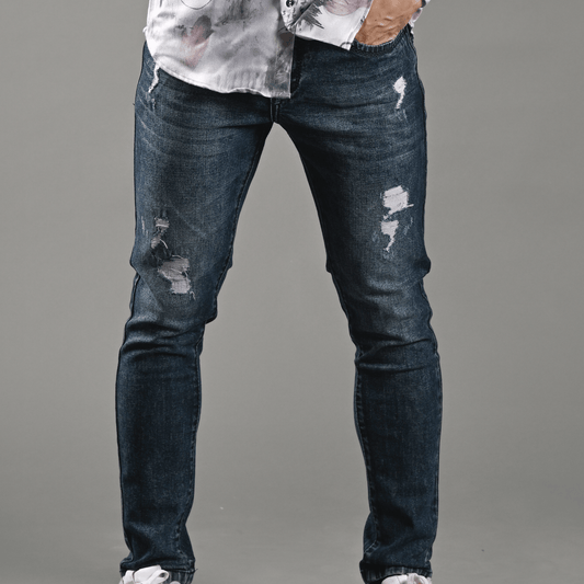 SLIM-FIT TAPPER DENIM